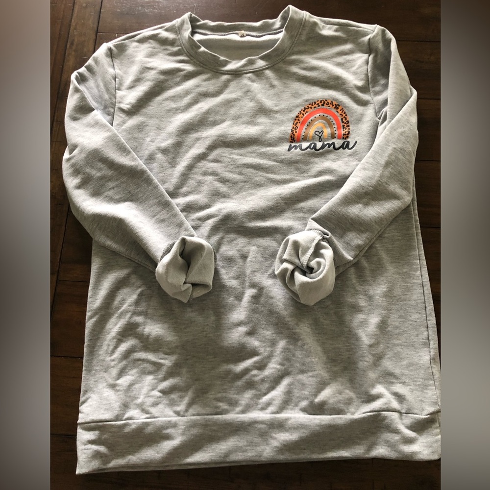 Mama Crew Neck Sweatshirt